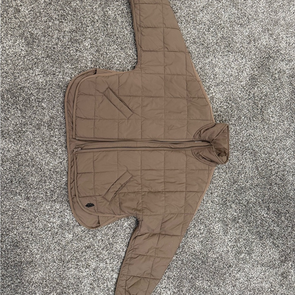 FP Movement by Free People pippa packable puffer color fossil size xs